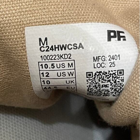 PF Flyers Center Hi 10.5M Sandstone Sneakers | Retro Canvas High Top Shoes NWOB